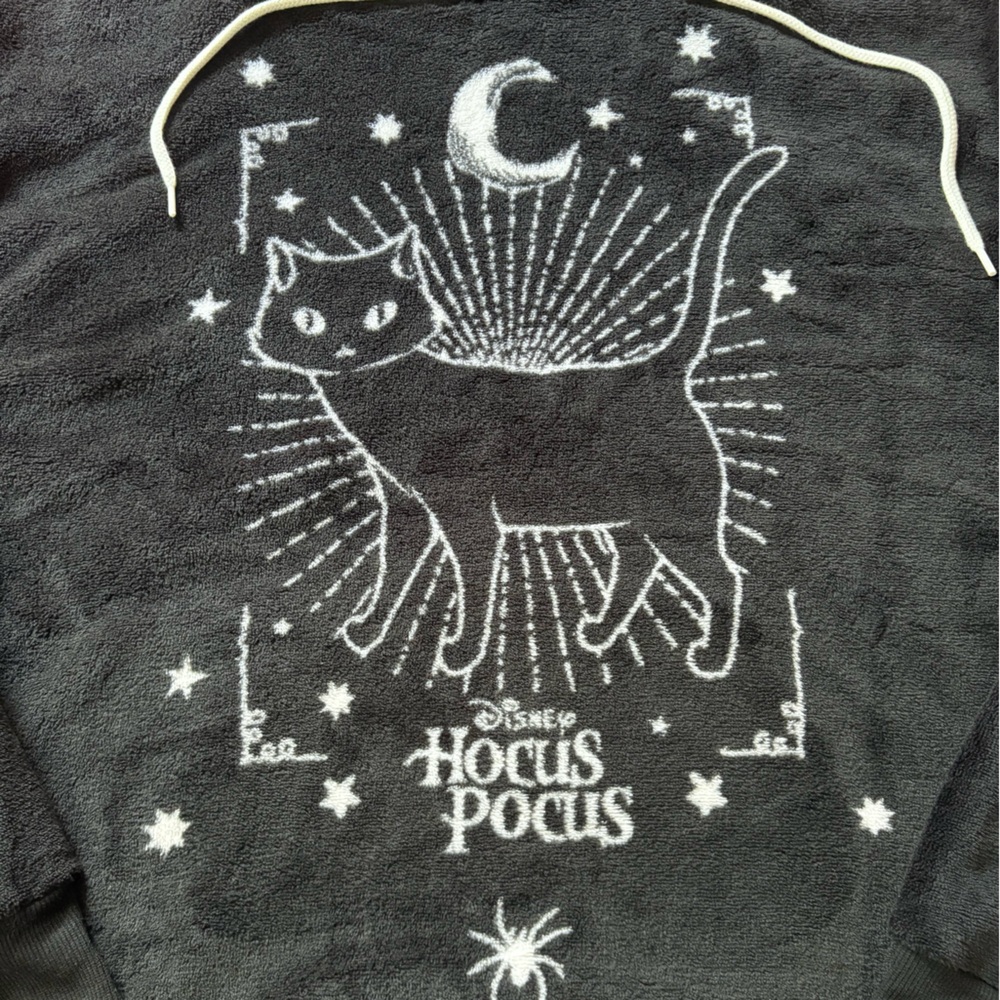 Disney Black Hocus Pocus Cat Ear Hoodie - Picture 2 of 9